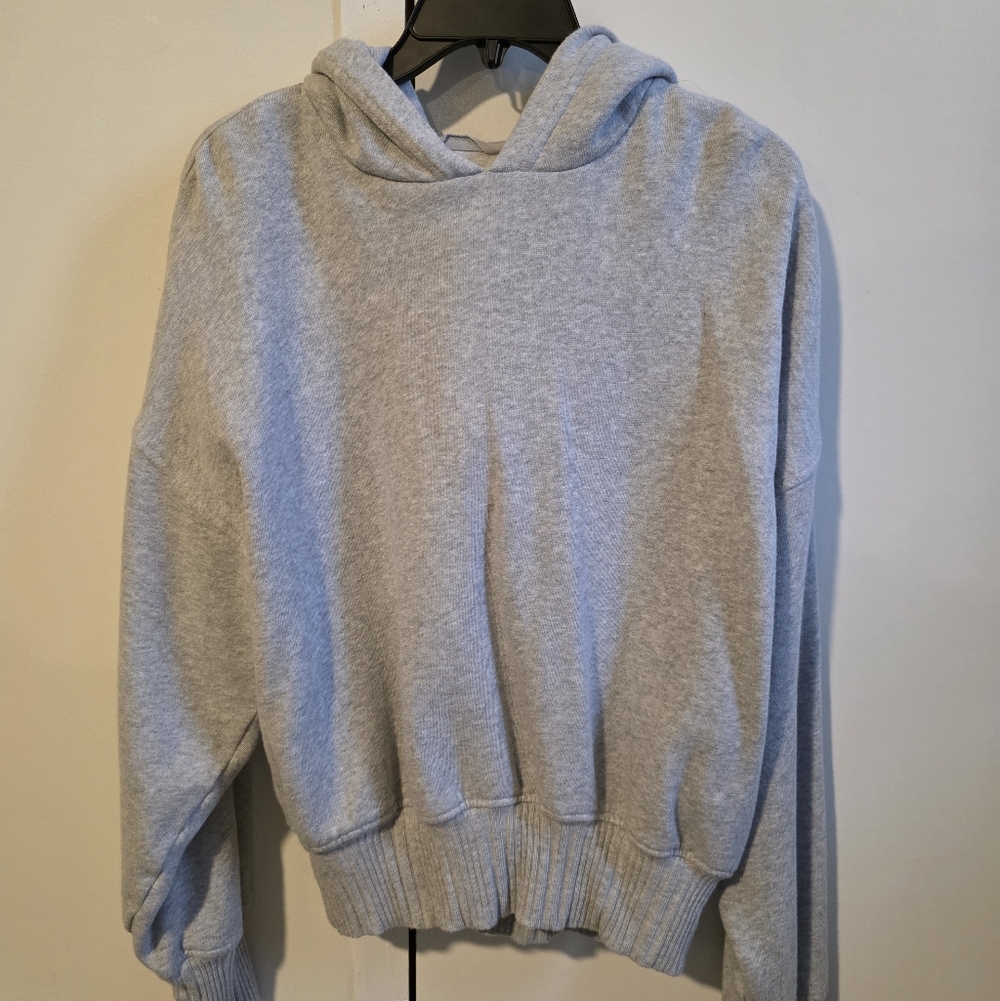 Aerie Light Gray Set Hoodie+Joggers, Size Small - Picture 8 of 8